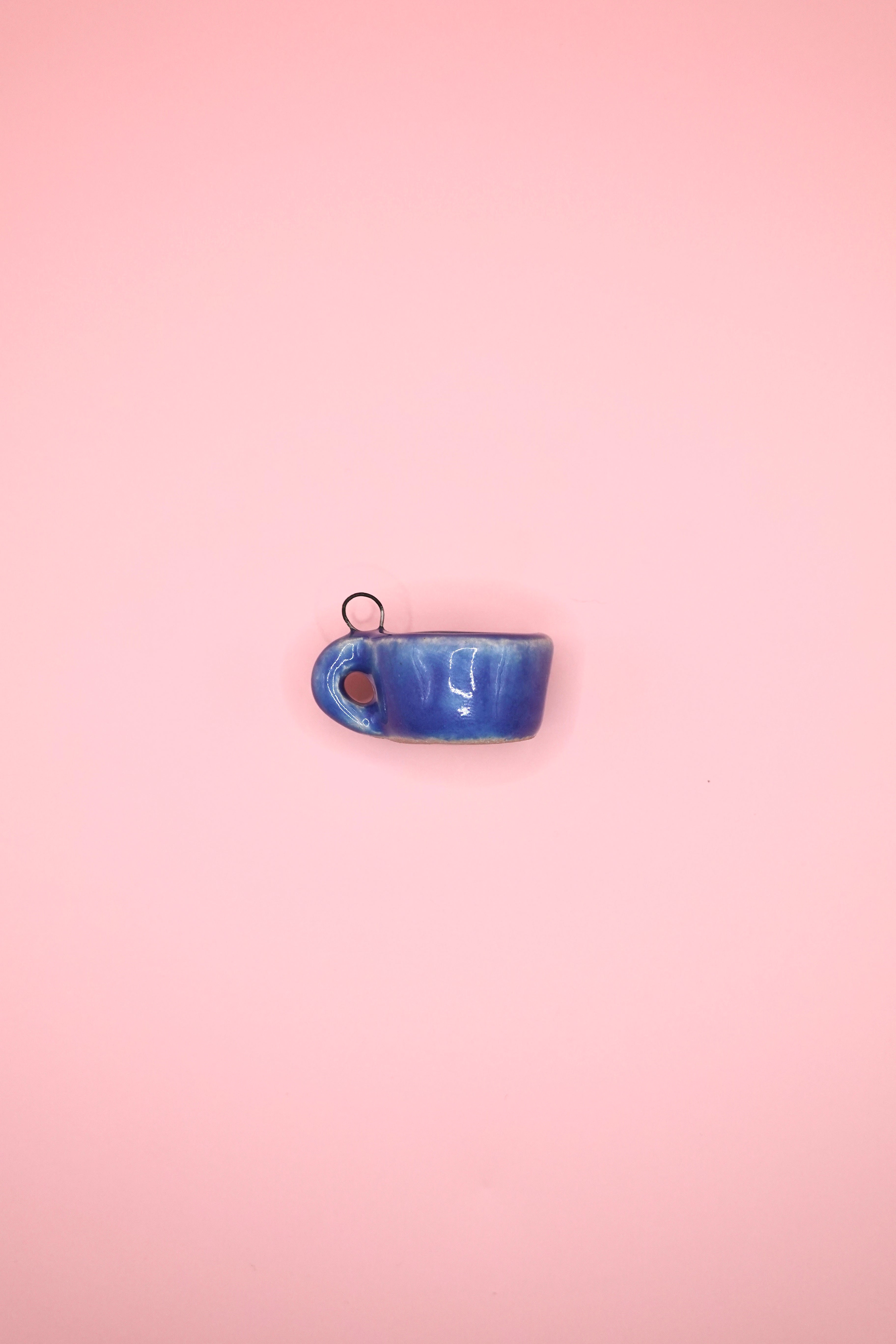 Charms Clay (blue) Coffee Cup