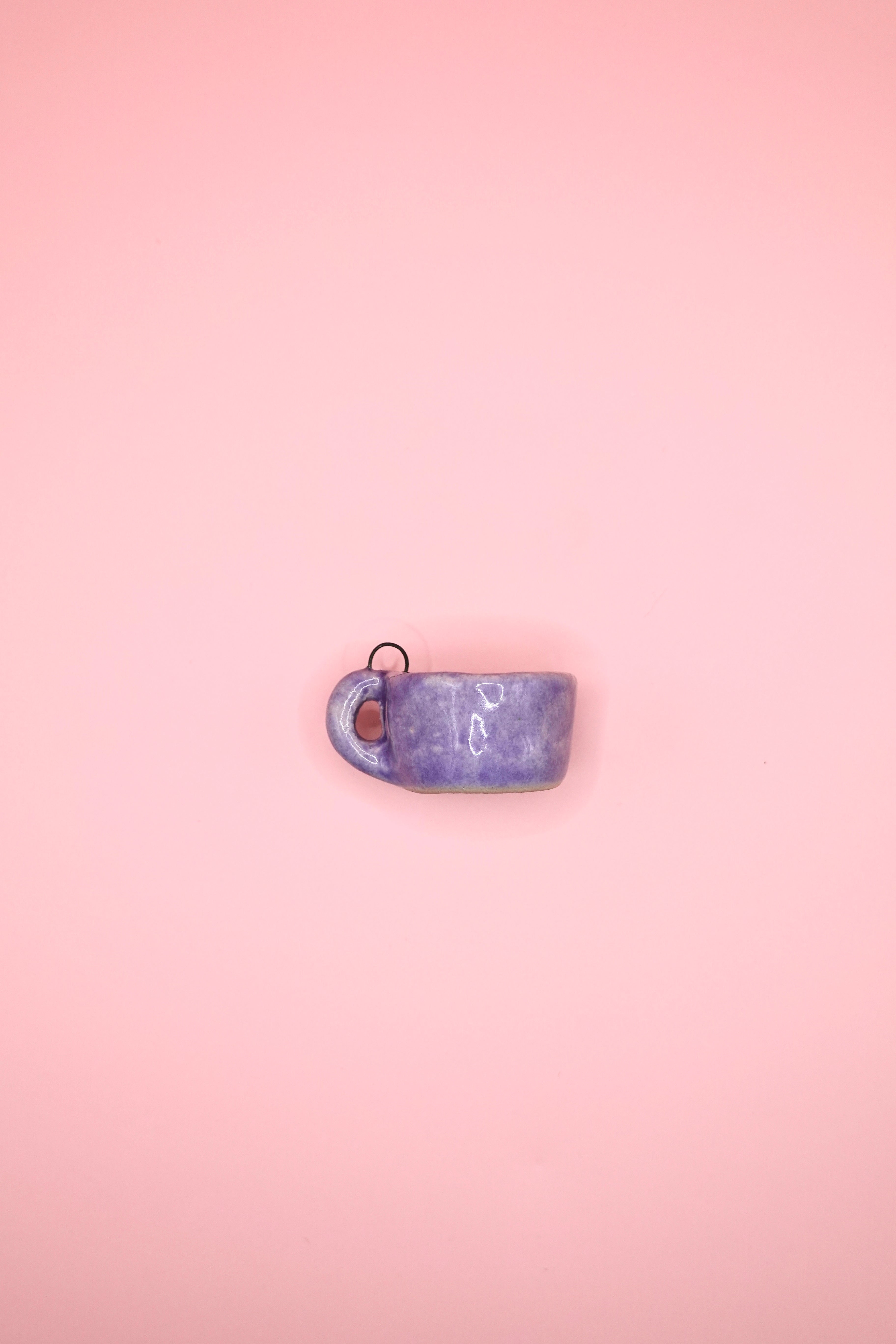 Charms Clay (purple) Coffee Cup