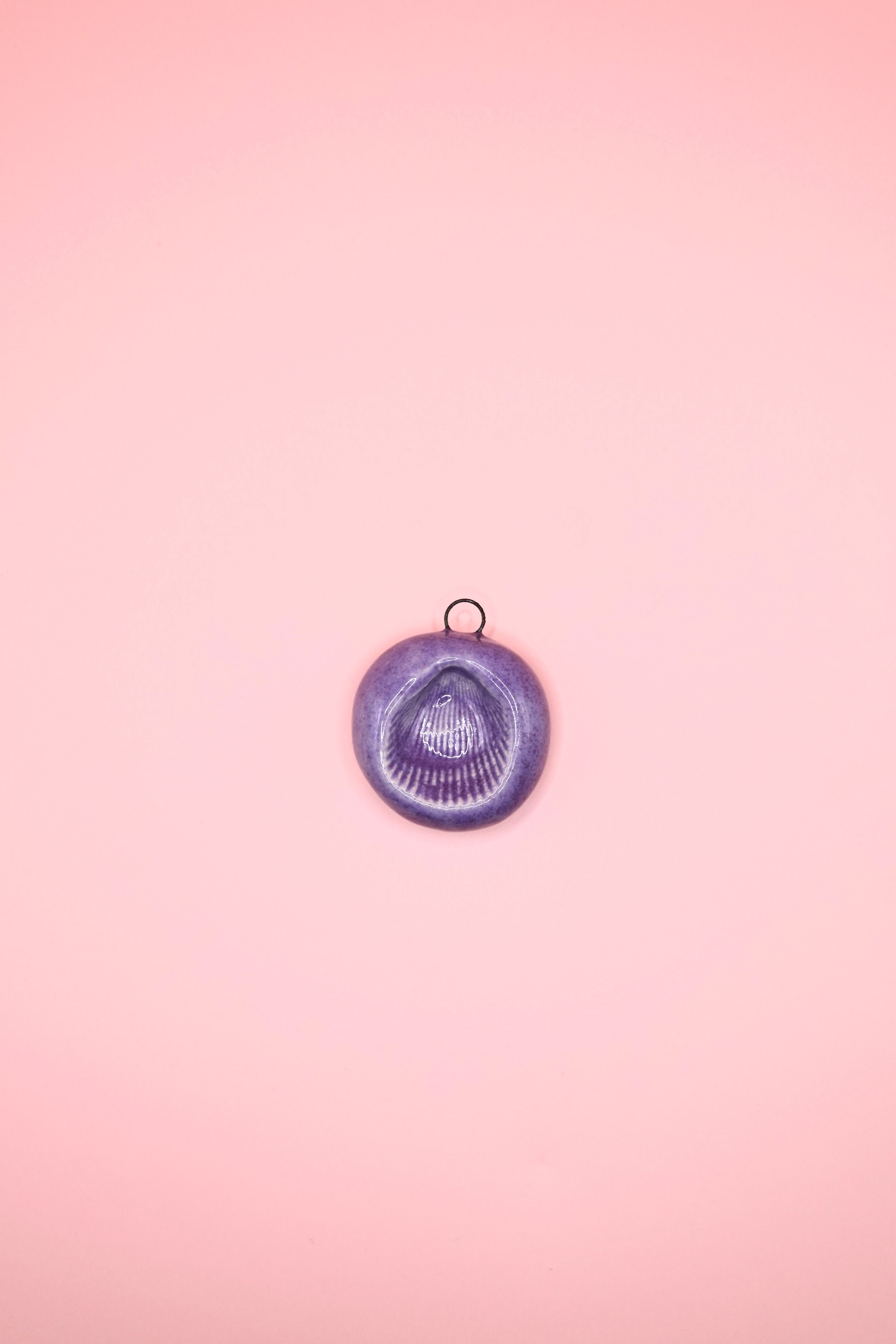 Charms Clay Seashell (purple)