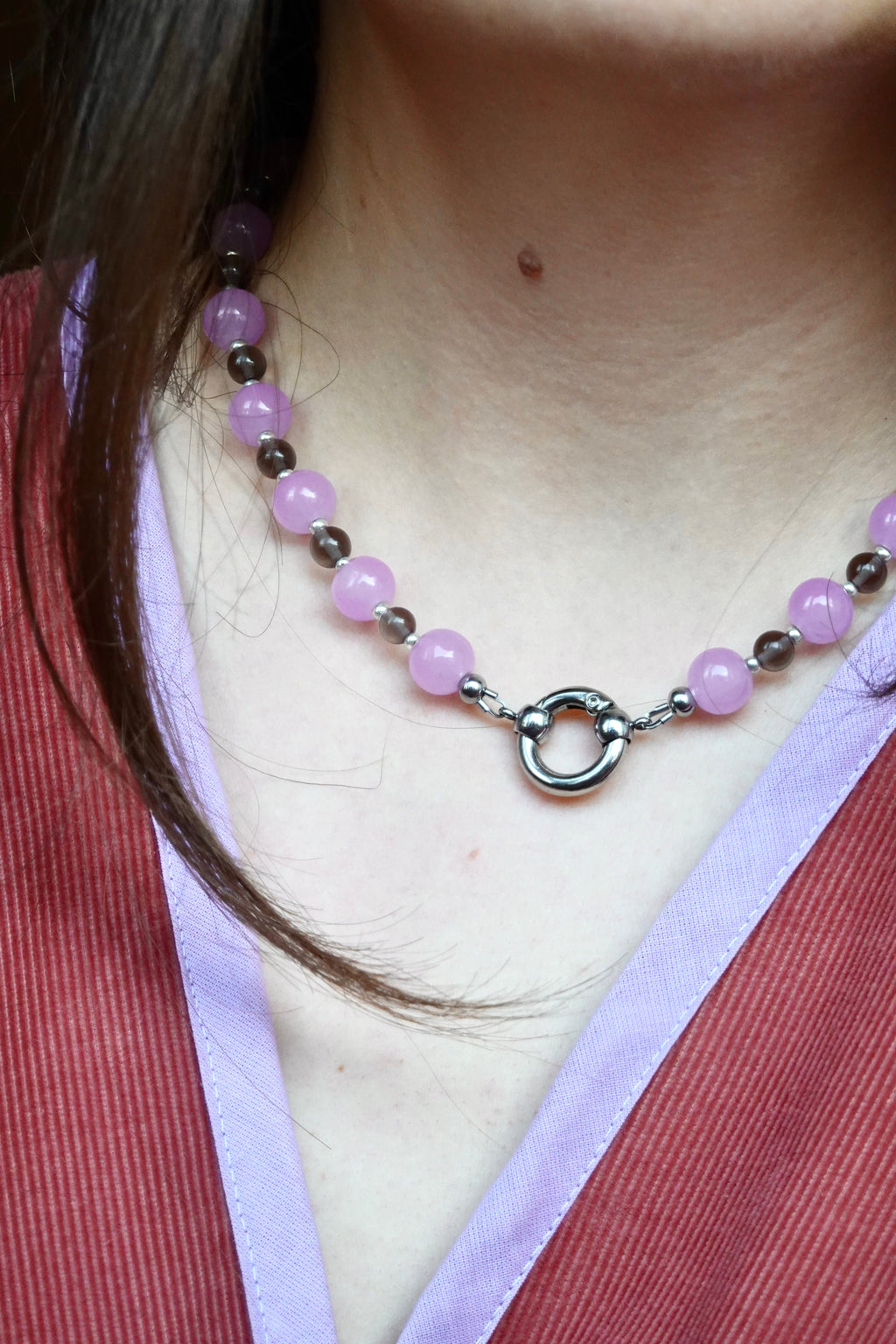 Beaded Necklace | Winter Twilight