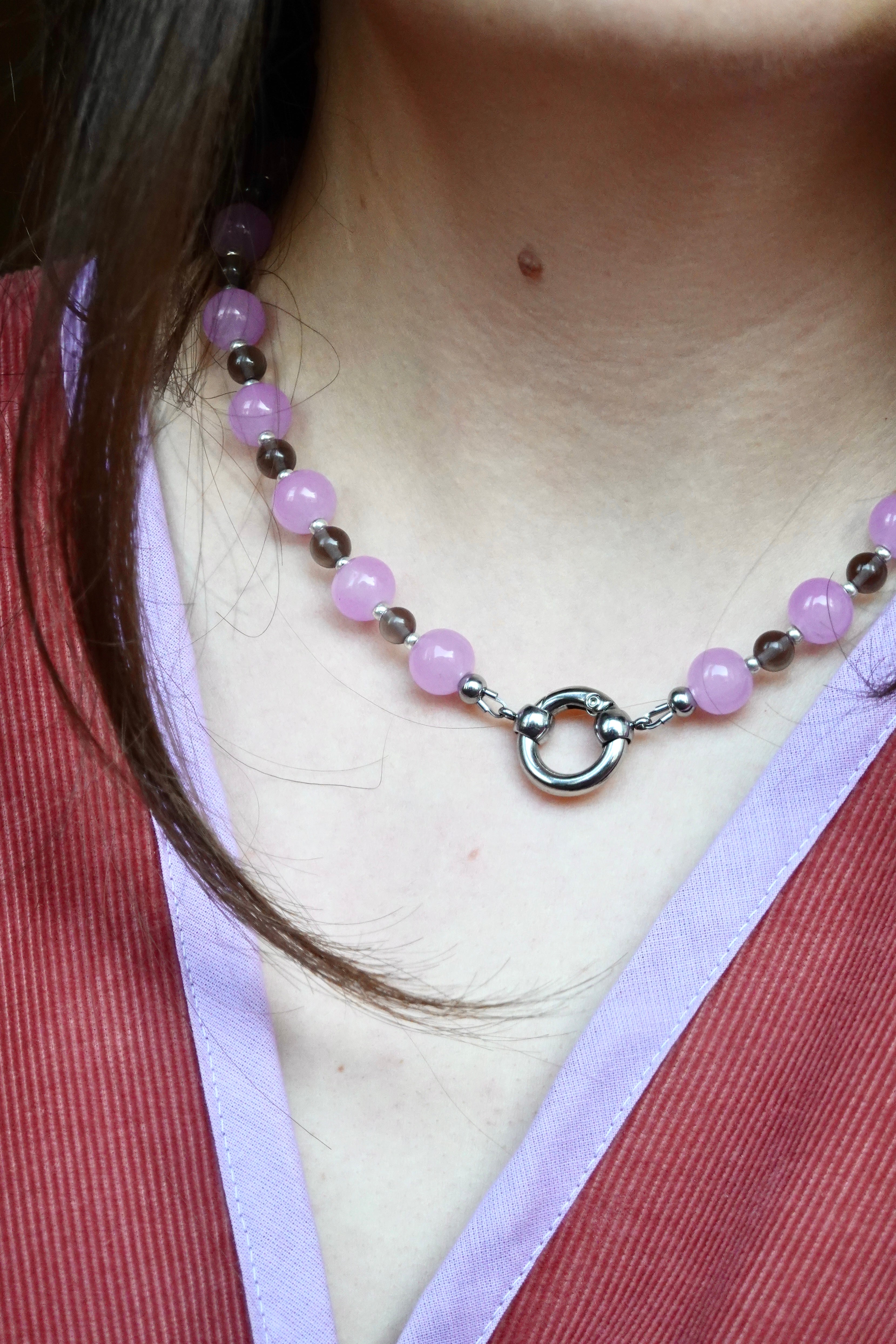 Beaded Necklace | Winter Twilight