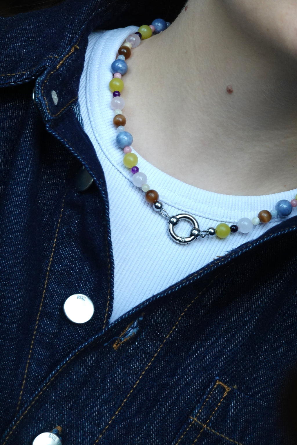 Beaded Necklace | Iced Sugar Grapes