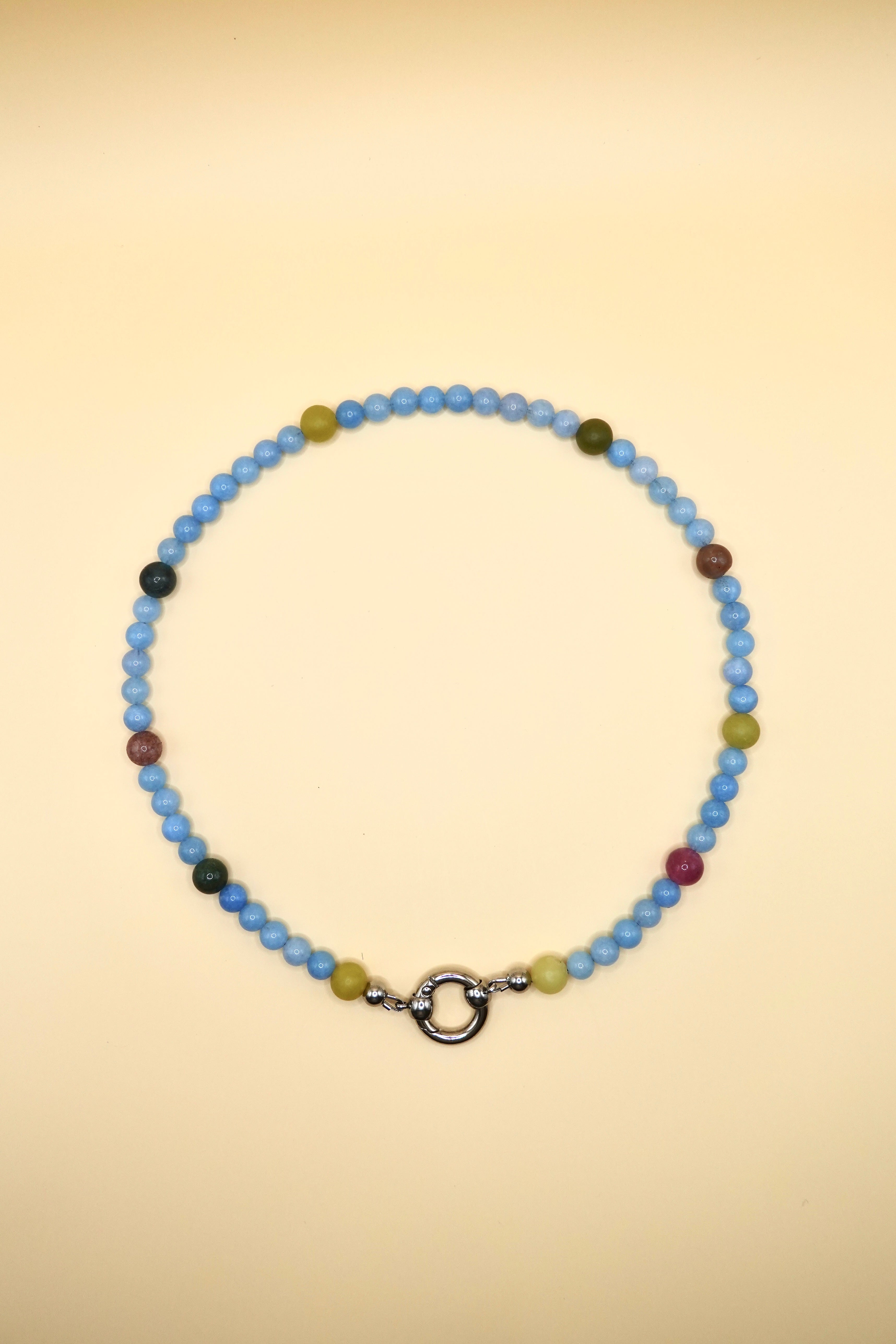 Beaded Necklace | Alpine Mist