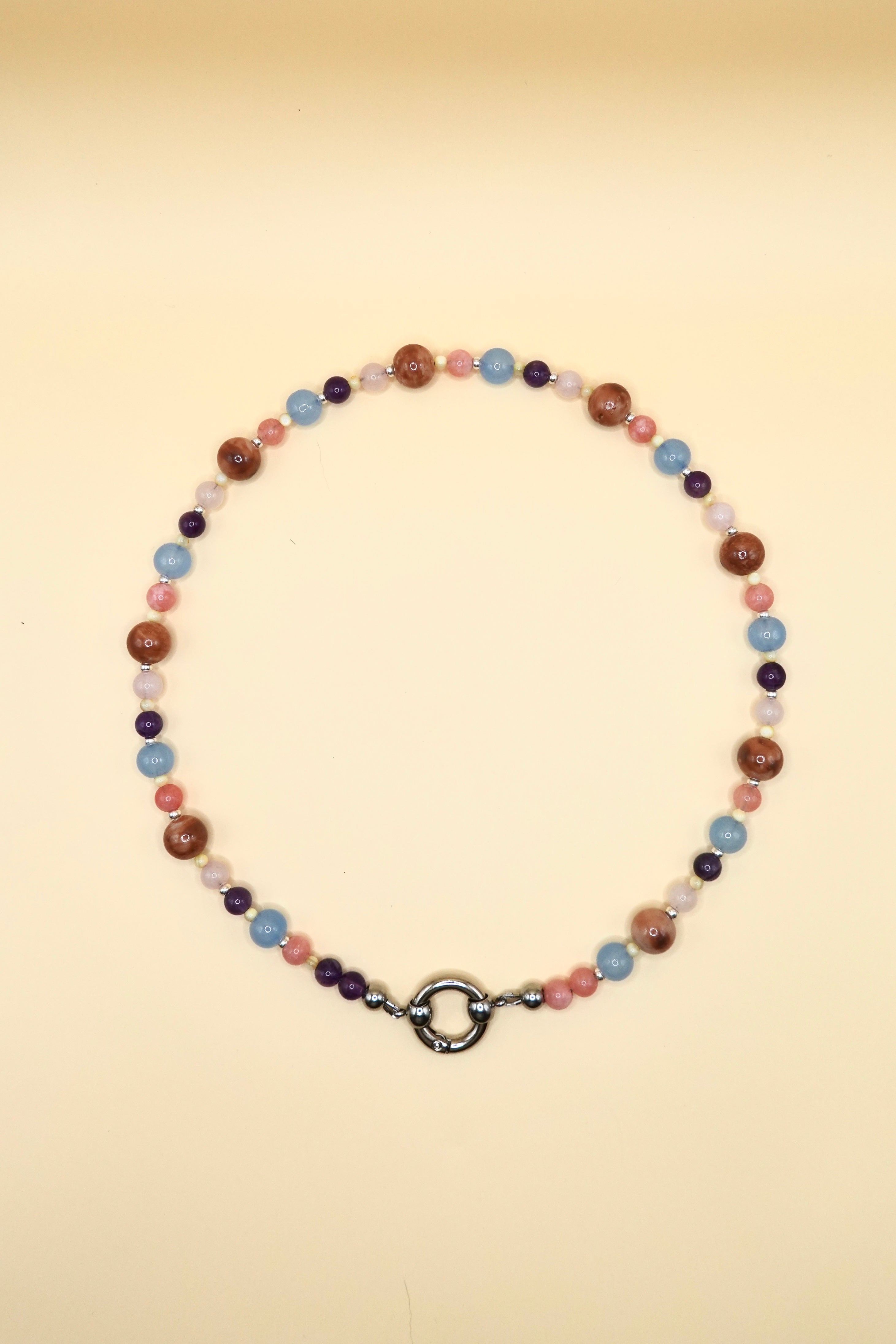 Beaded Necklace | Cinnamon Glaze