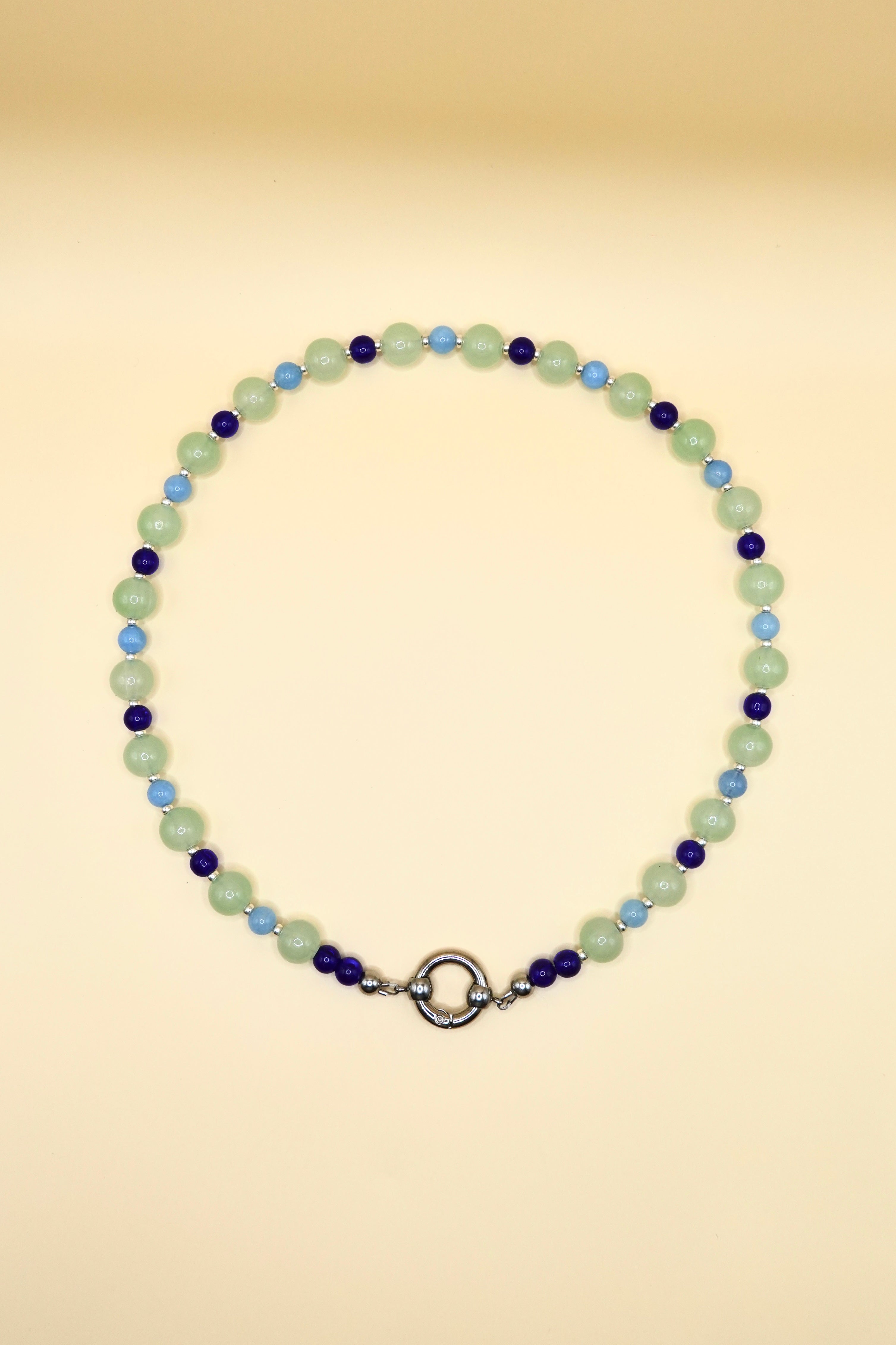 Beaded Necklace | Candy Peppermint