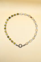 Beaded Necklace | Lime Frost