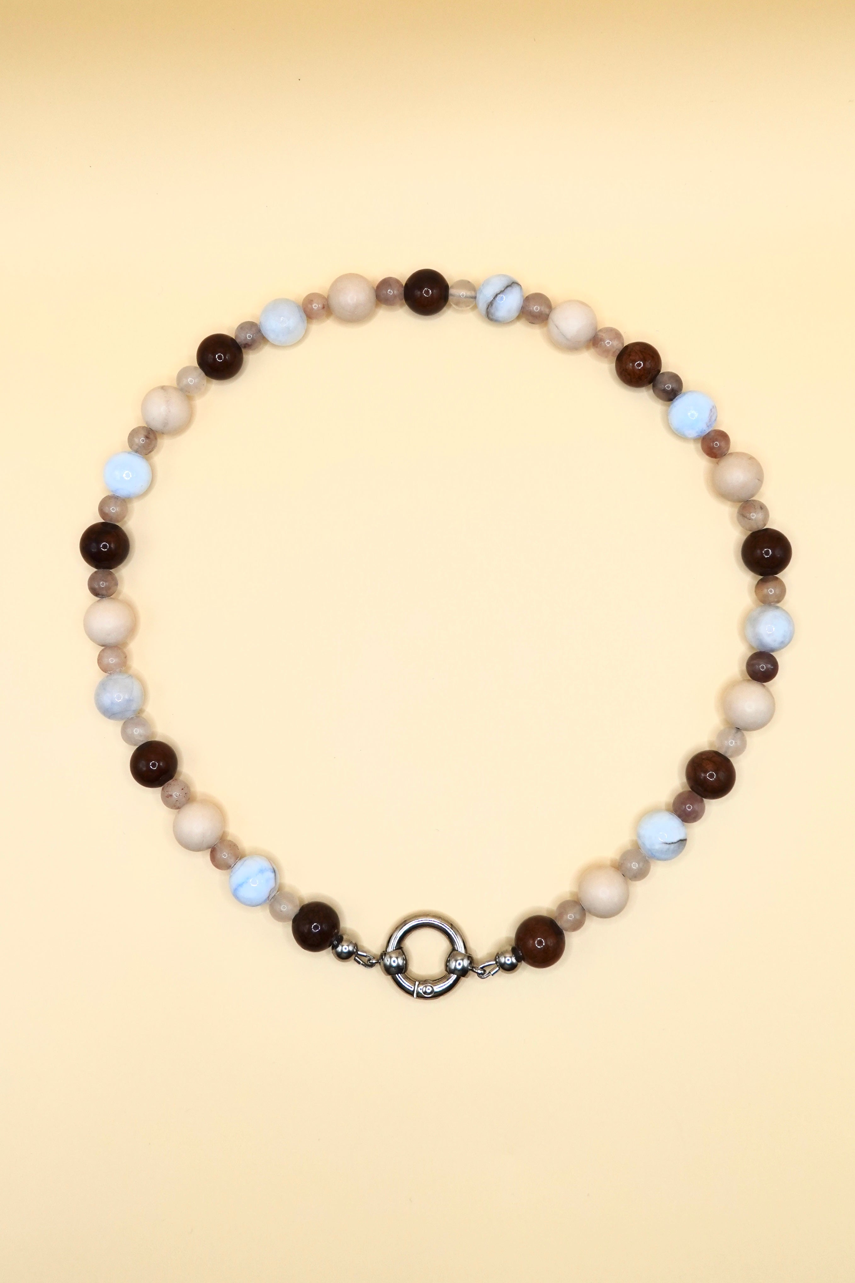 Beaded Necklace | Frosty Brownie
