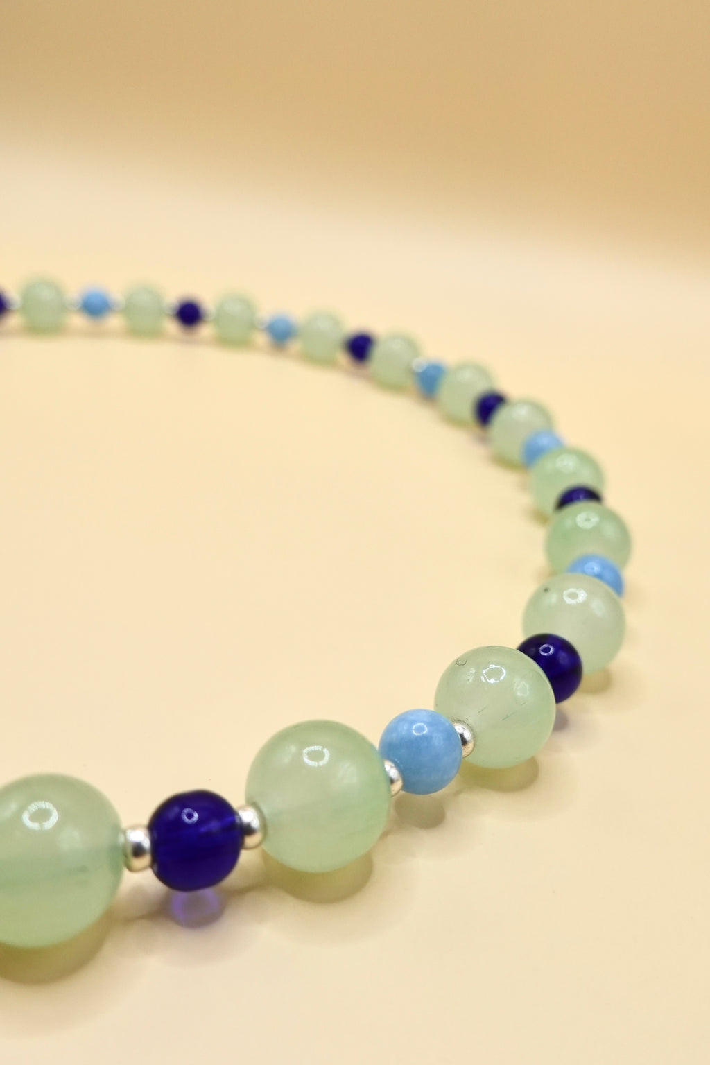 Beaded Necklace | Candy Peppermint